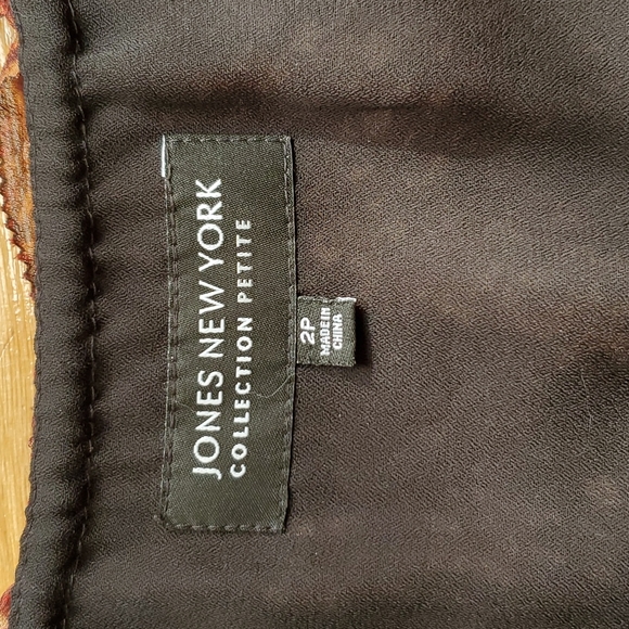 snakeskin print lined silk tank, 2P - Picture 6 of 7